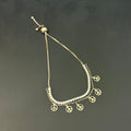 Silver Ladies Bracelet Adjustable Push lock DS19 RG