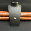 Silver Ladies Pendant Chain Floral Petal Mat Edition Rose Gold 925