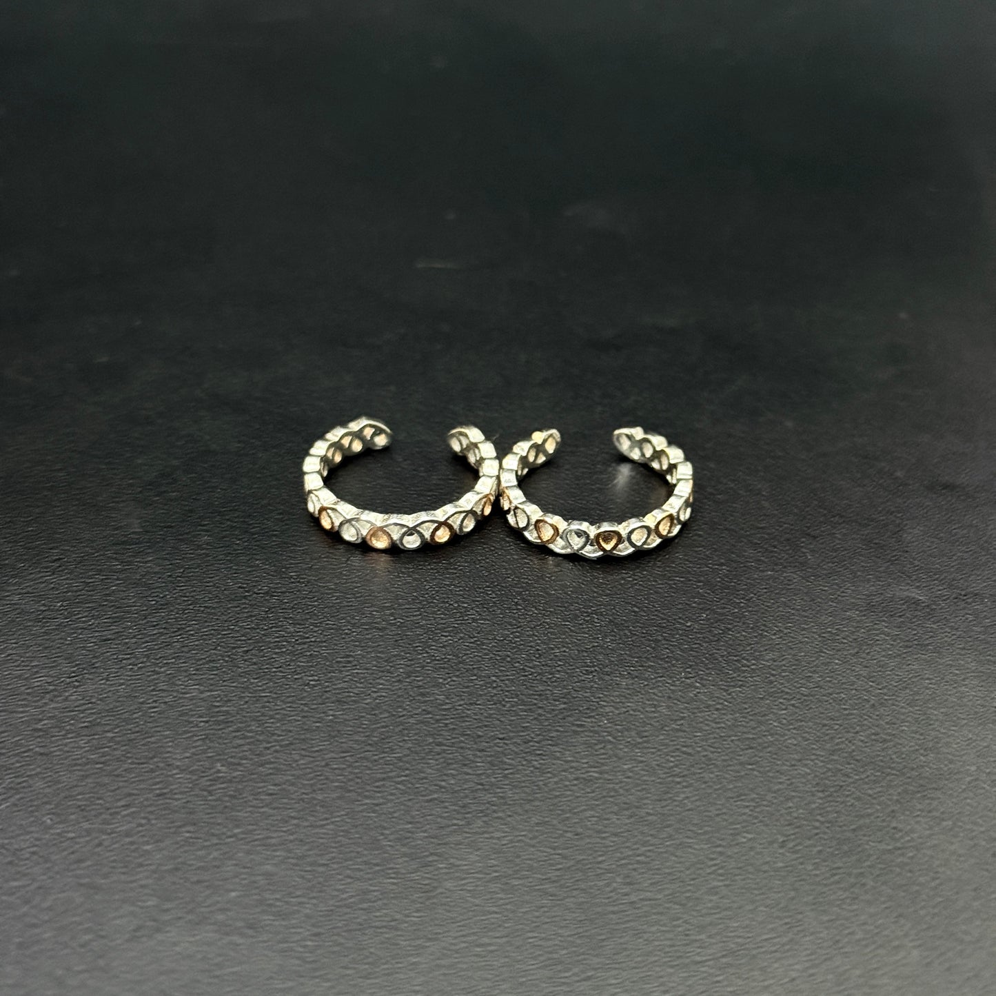 Ladies Toe Rings Floral