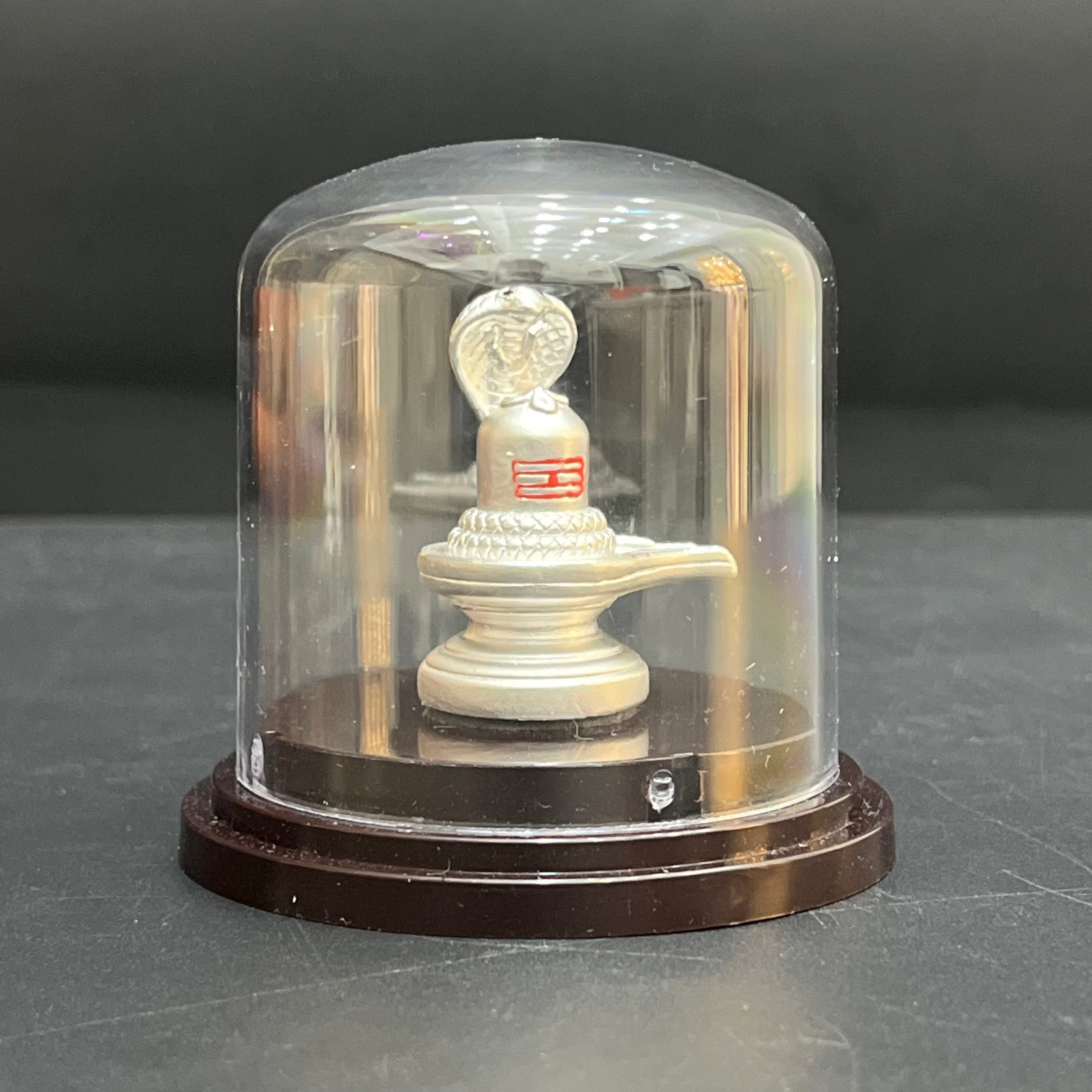Silver Idol Shiva Lingam M01 925