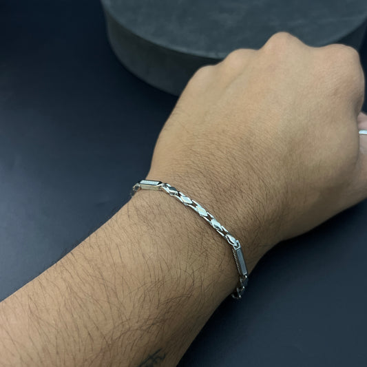 Silver Gents Bracelet Kathli K01