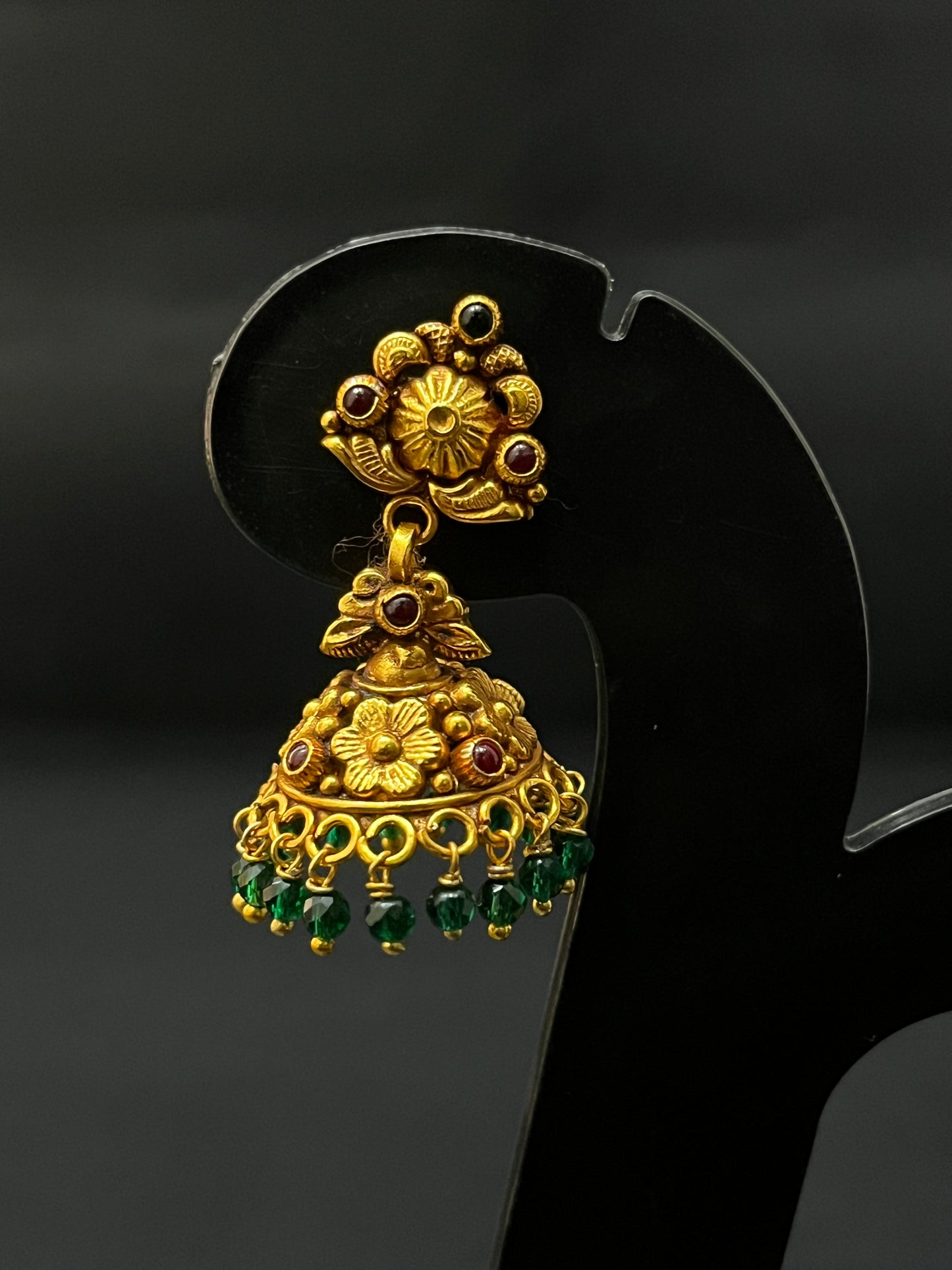 Silver Antique Kammal Jimki ADS09