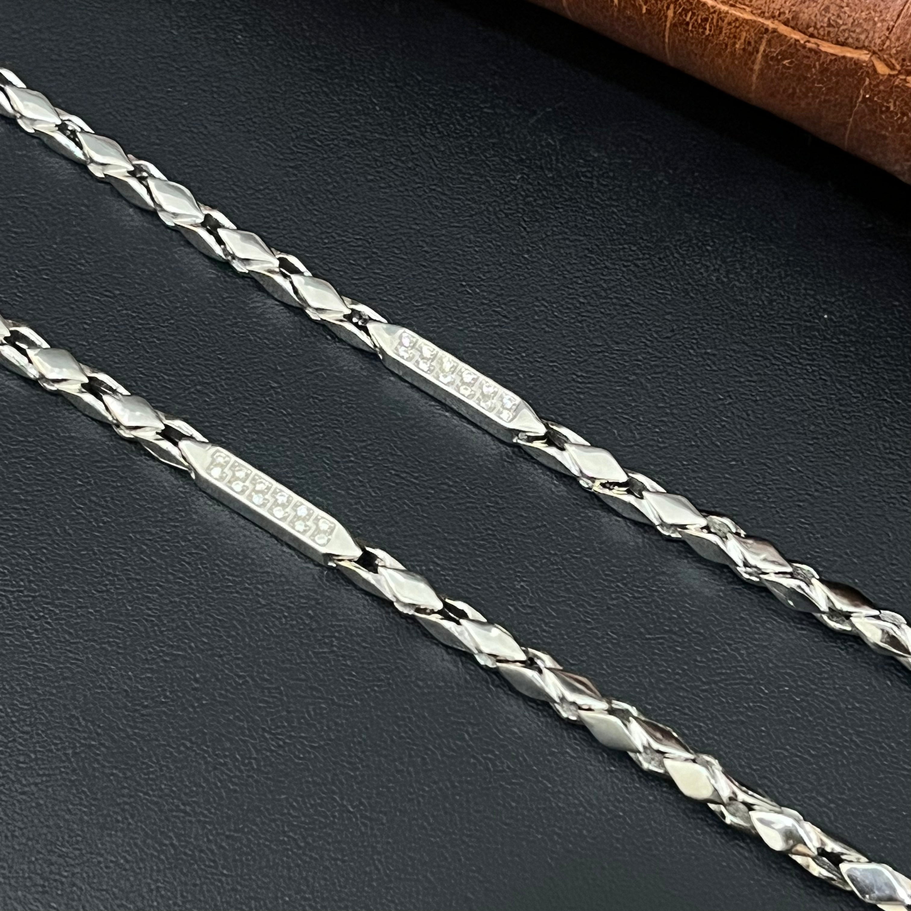 Silver Mens Chain Choco Kathli CC01 925