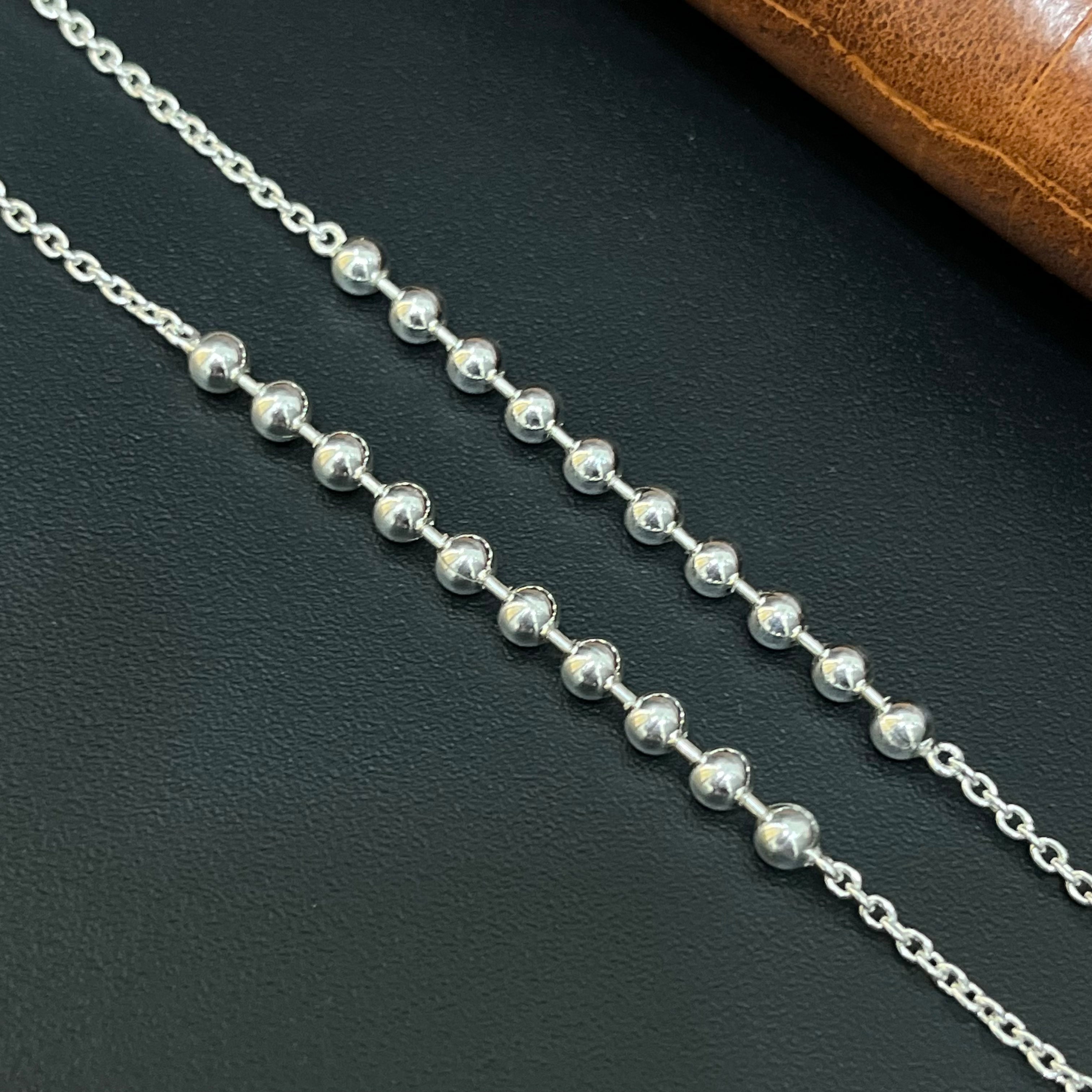 Silver Jesus Jabba Malai Bold M02 925