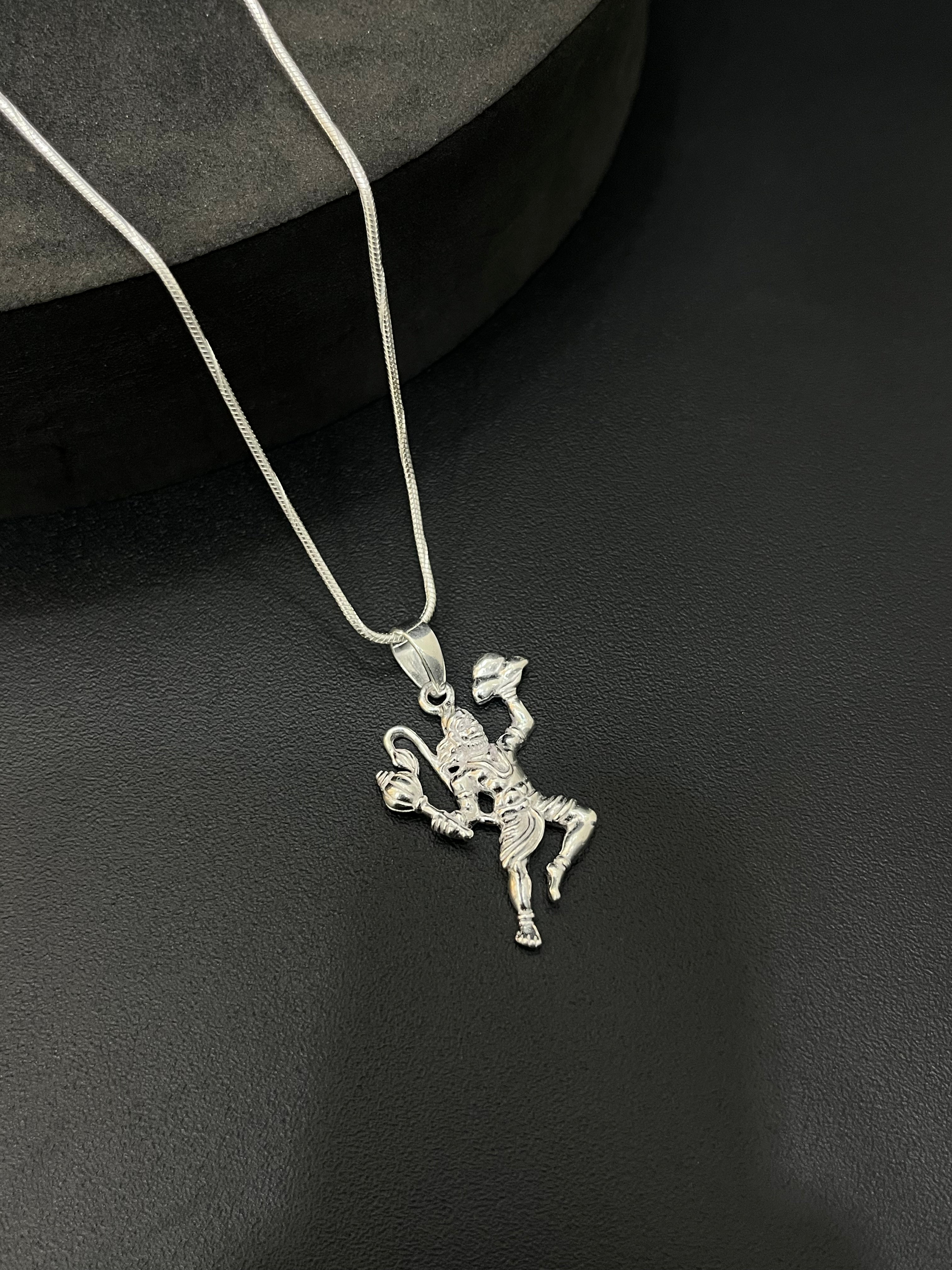 Silver Pavanputra Pendant