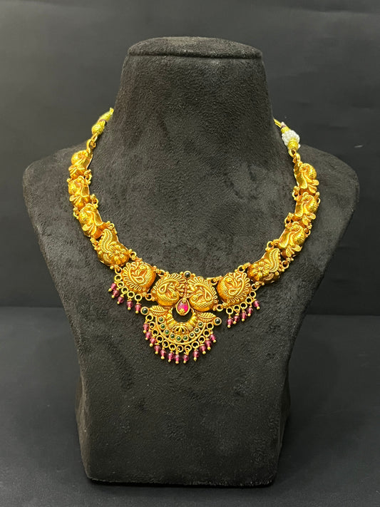 Silver Antique Neckalce Classic04