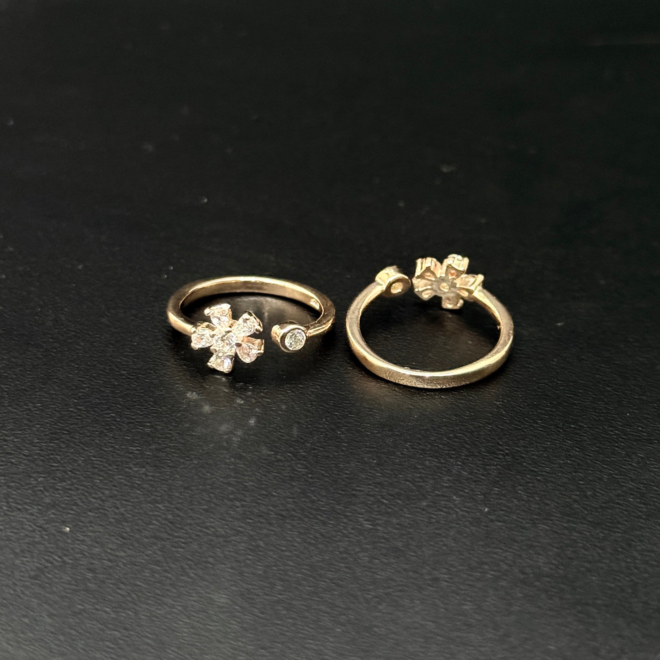 Ladies Silver Toe Rings_Jasmine Touch RG