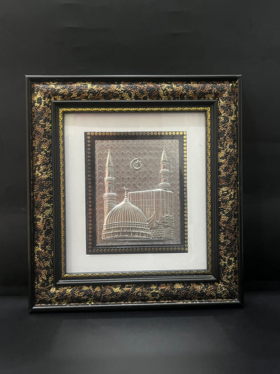 Pure Silver Makkha Madina Frame 999 S