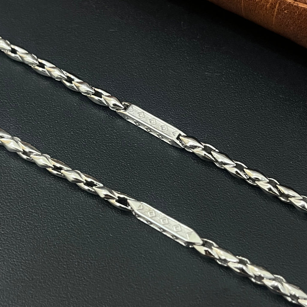 Silver Mens Chain Choco Kathli CC04 925
