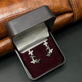 Silver Ladies  Earcuffs Butterfly AD