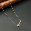 Silver Ladies Chain Queen Rosegold