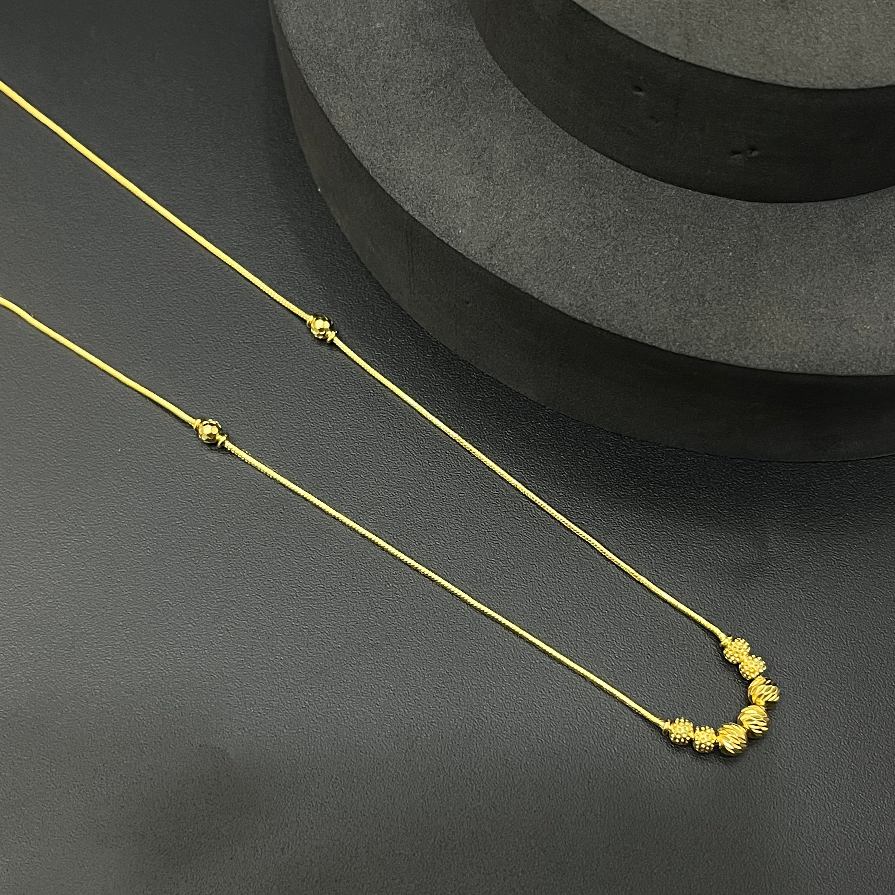 Silver Gold Finished Dokiya Chain Ballz