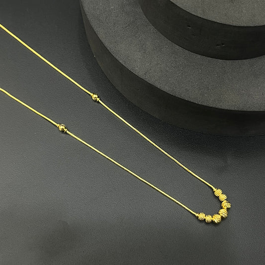 Silver Gold Finished Dokiya Chain Ballz