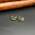 Silver Ladies Toe Rings 925 Greenz Petal Rosegold