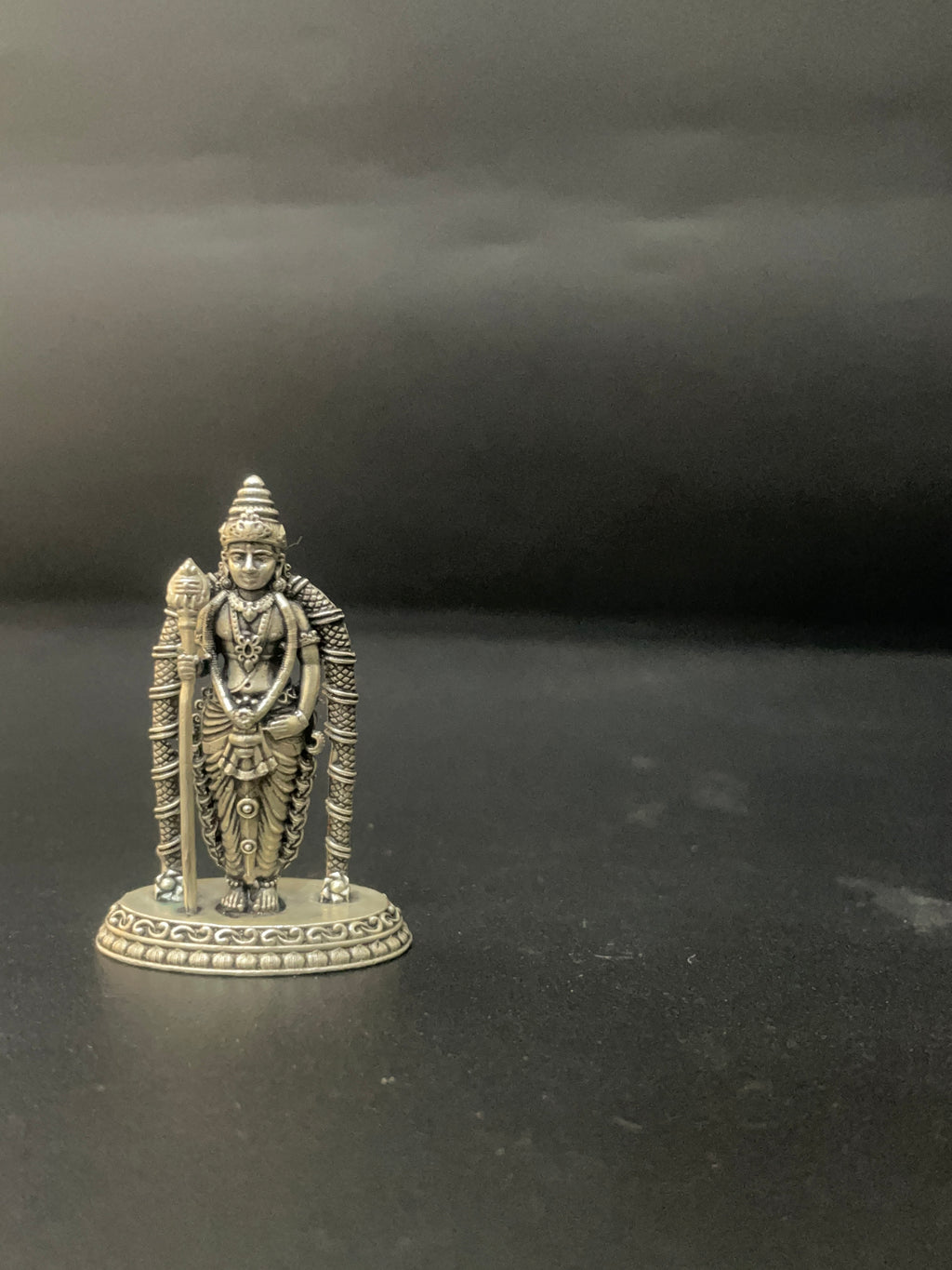 Silver Antique Murugan Idol 925