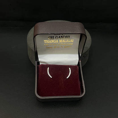 Silver Second Studs Slim C