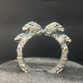 Silver Lion Kada (Four Faces) Antique