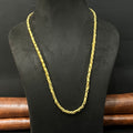 Silver Kathli Chain Gold Finished 20 inches 925