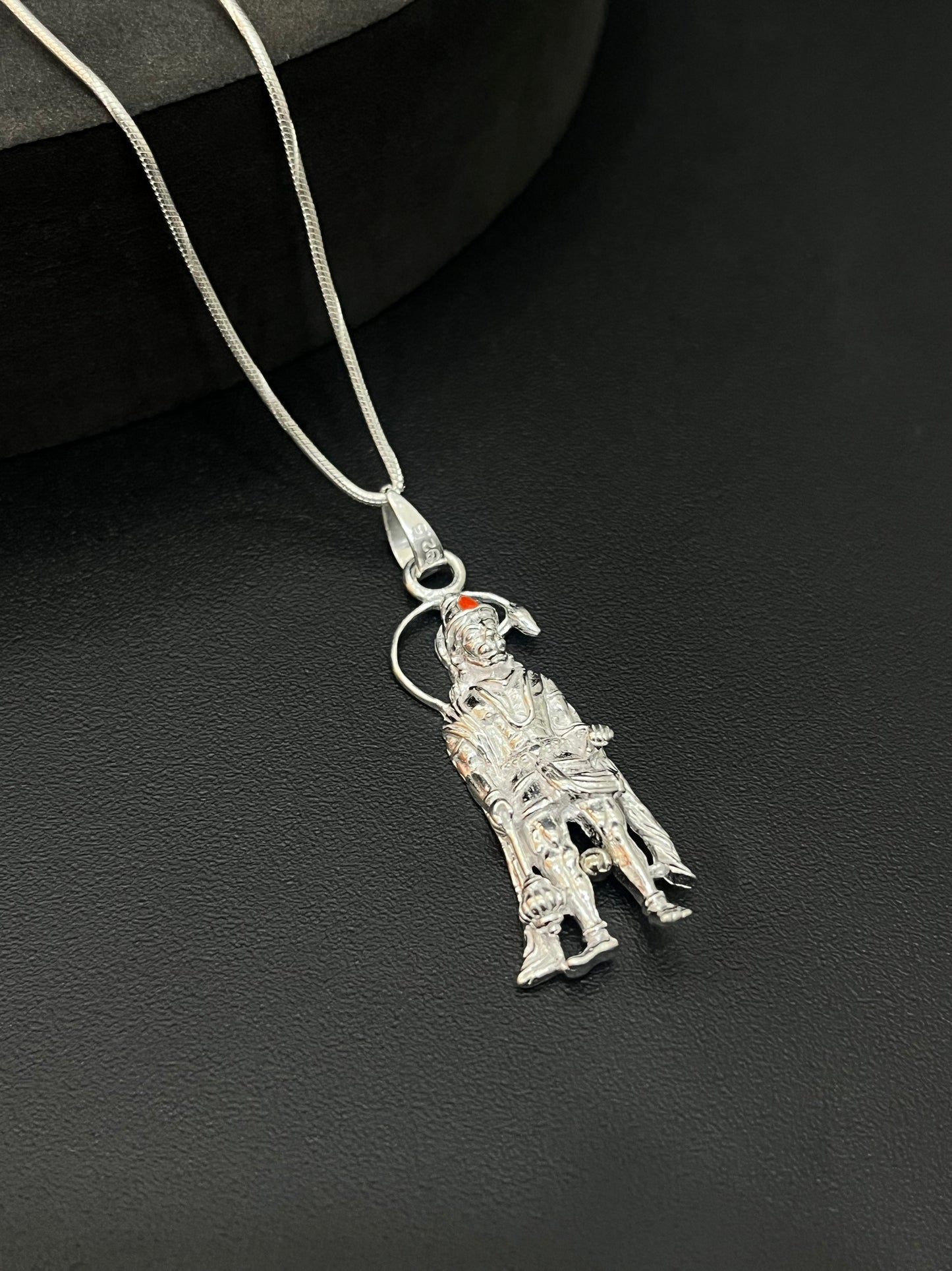 Silver Maruti Pendant
