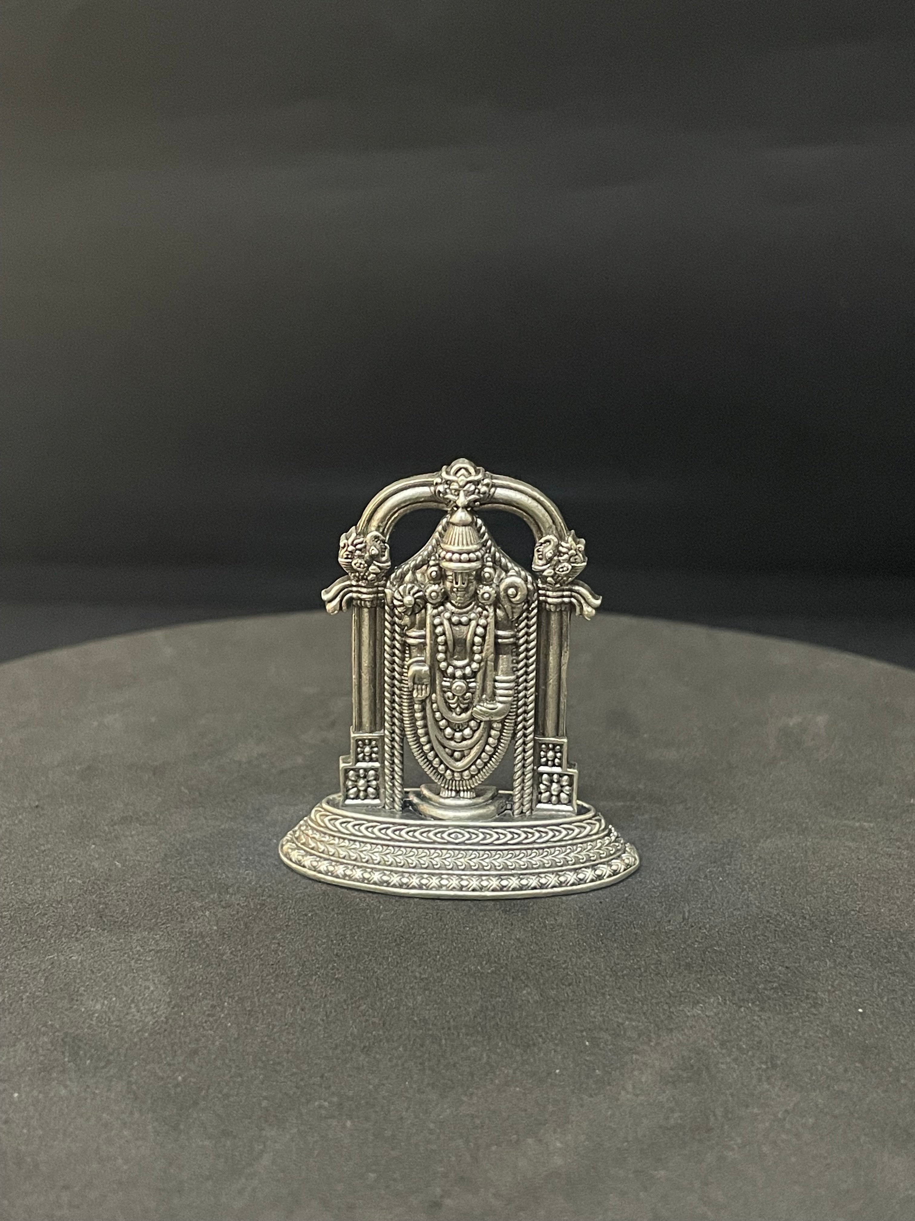 Silver Antique Perumal Idol 925