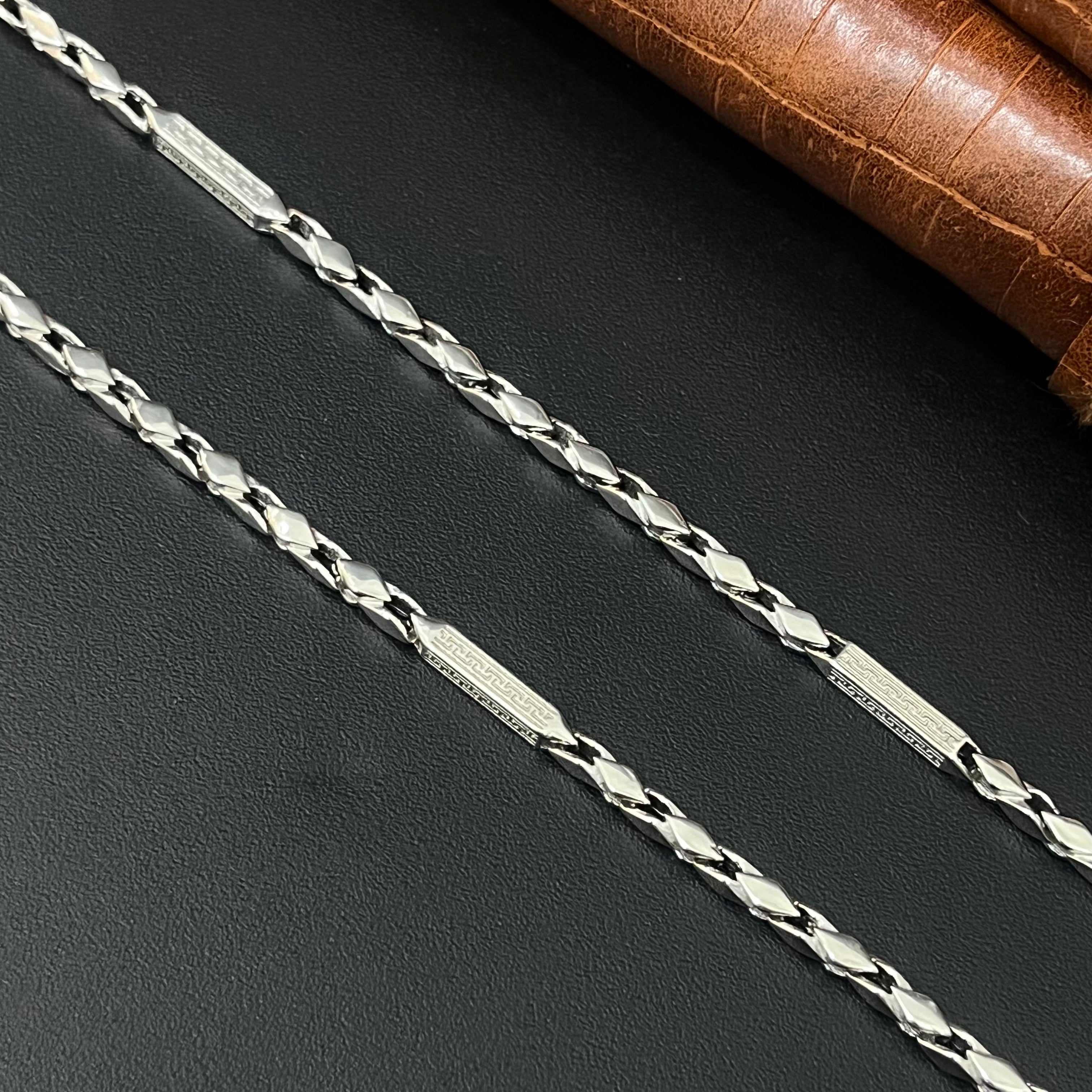 Silver Mens Chain Choco Kathli CC03 925