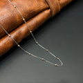 Silver Ladies Chain Rosegold Silver Box