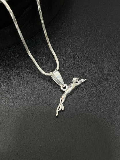 Silver Jaquar Pendant