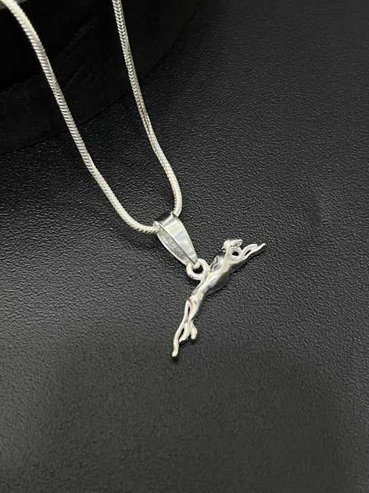Silver Jaquar Pendant