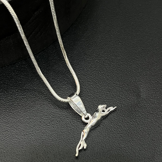 Silver Jaquar Pendant