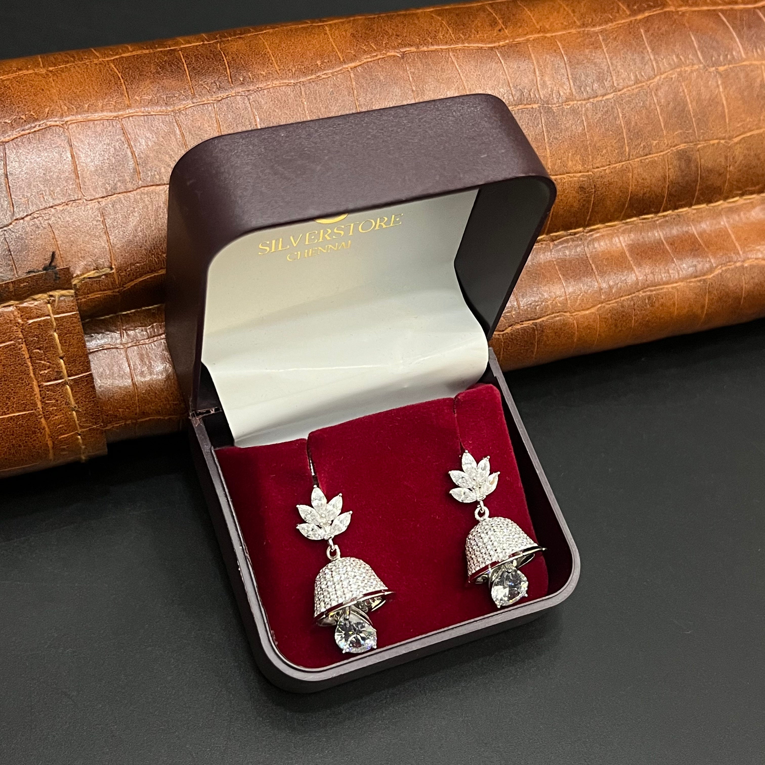 Silver Ladies Jimki Elegance Luxury Half Floral Charms 925