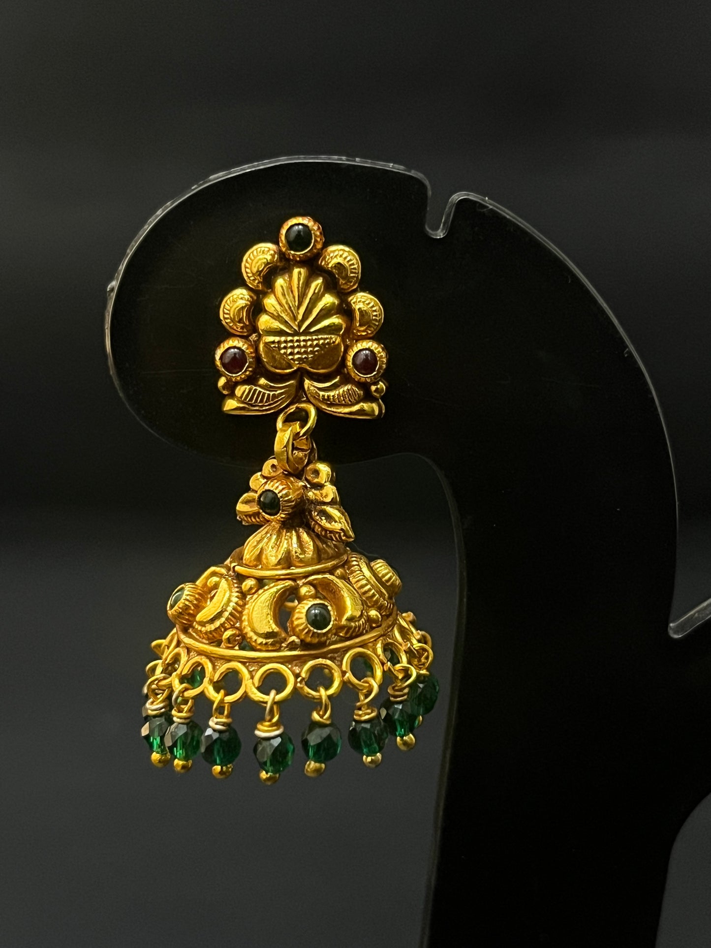 Silver Antique Kammal Jimki ADS04