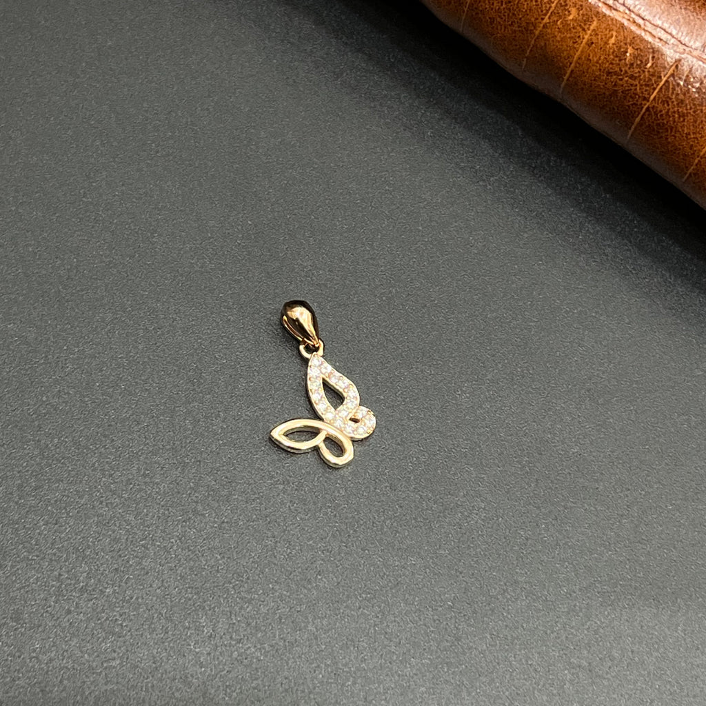 Silver Ladies Pendant Infinity Butterfly Edition Rose Gold 925