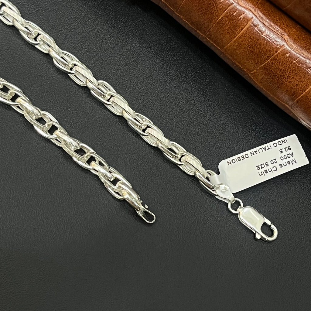 Silver Mens Chain 3