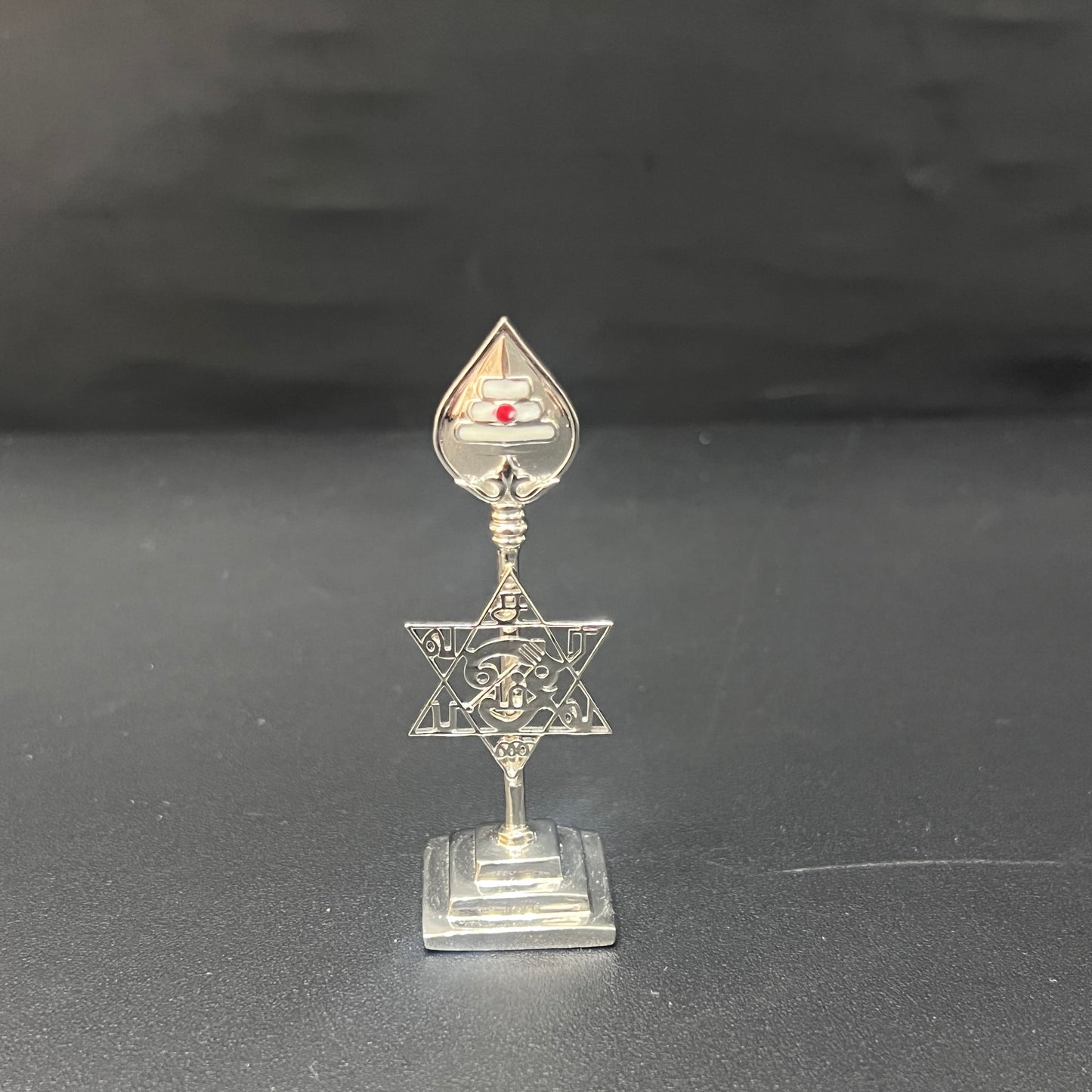 Pure Silver Vel & Nakshatra Stand