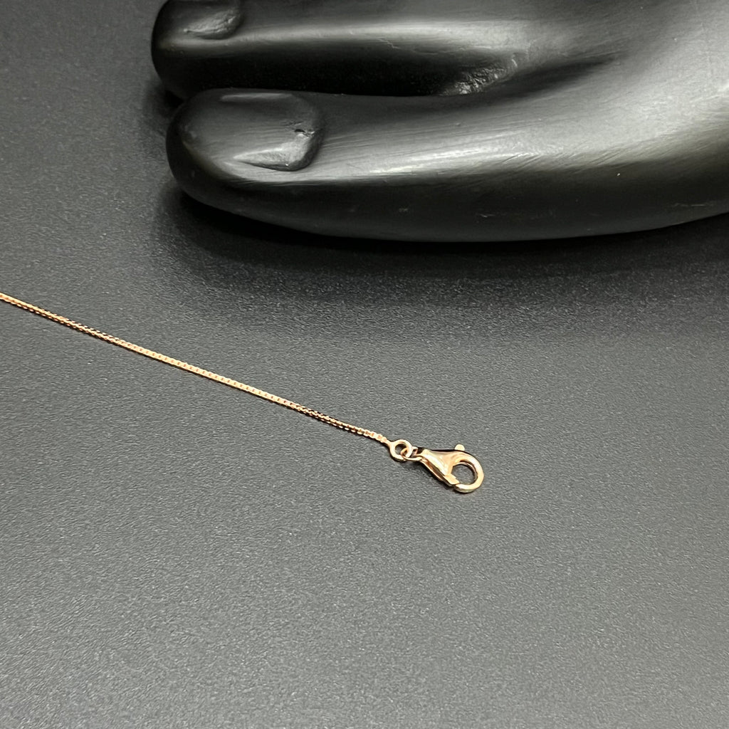 Silver Ladies Anklet Blooming Vine Grace Beeds Rose Gold 925