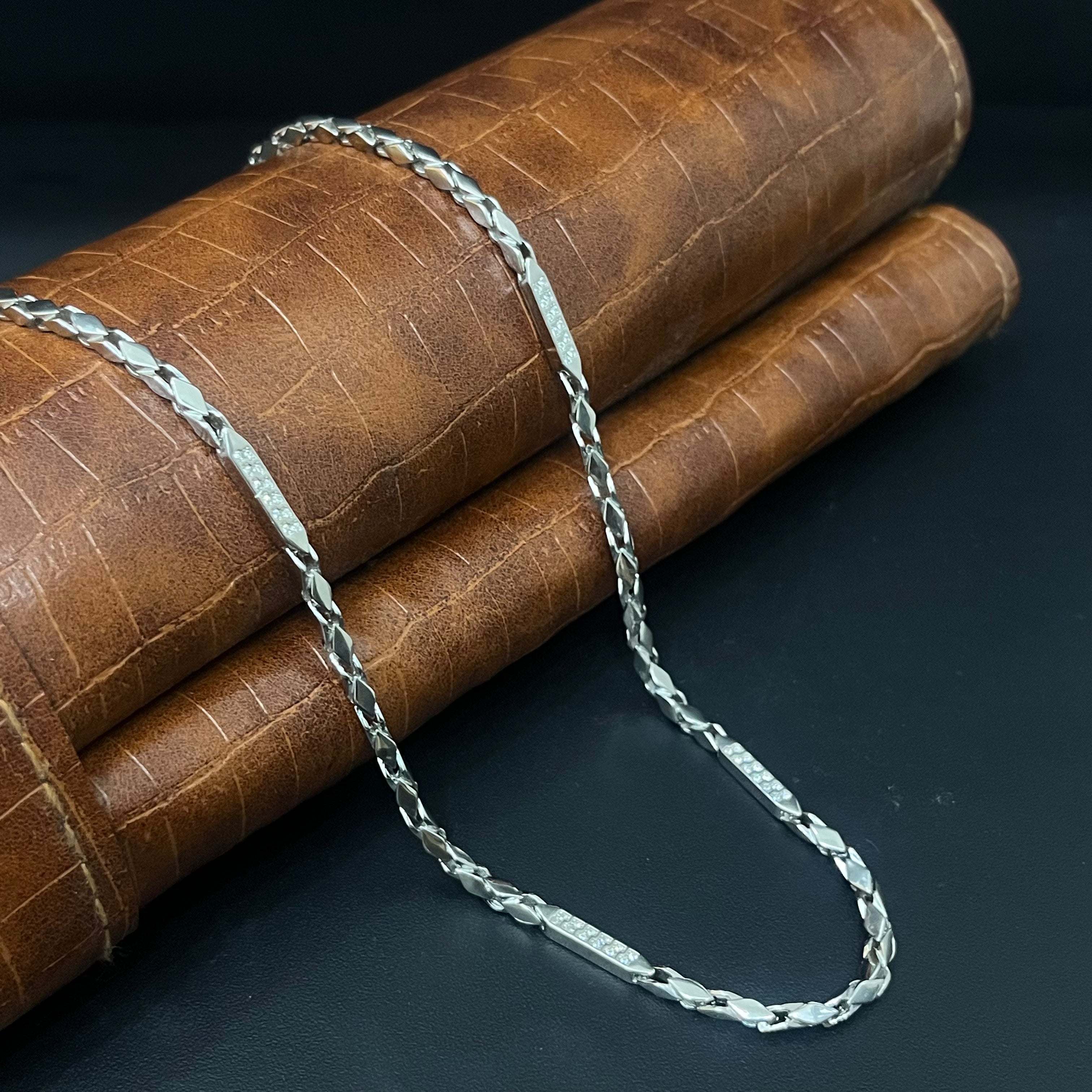 Silver Mens Chain Choco Kathli CC01 925