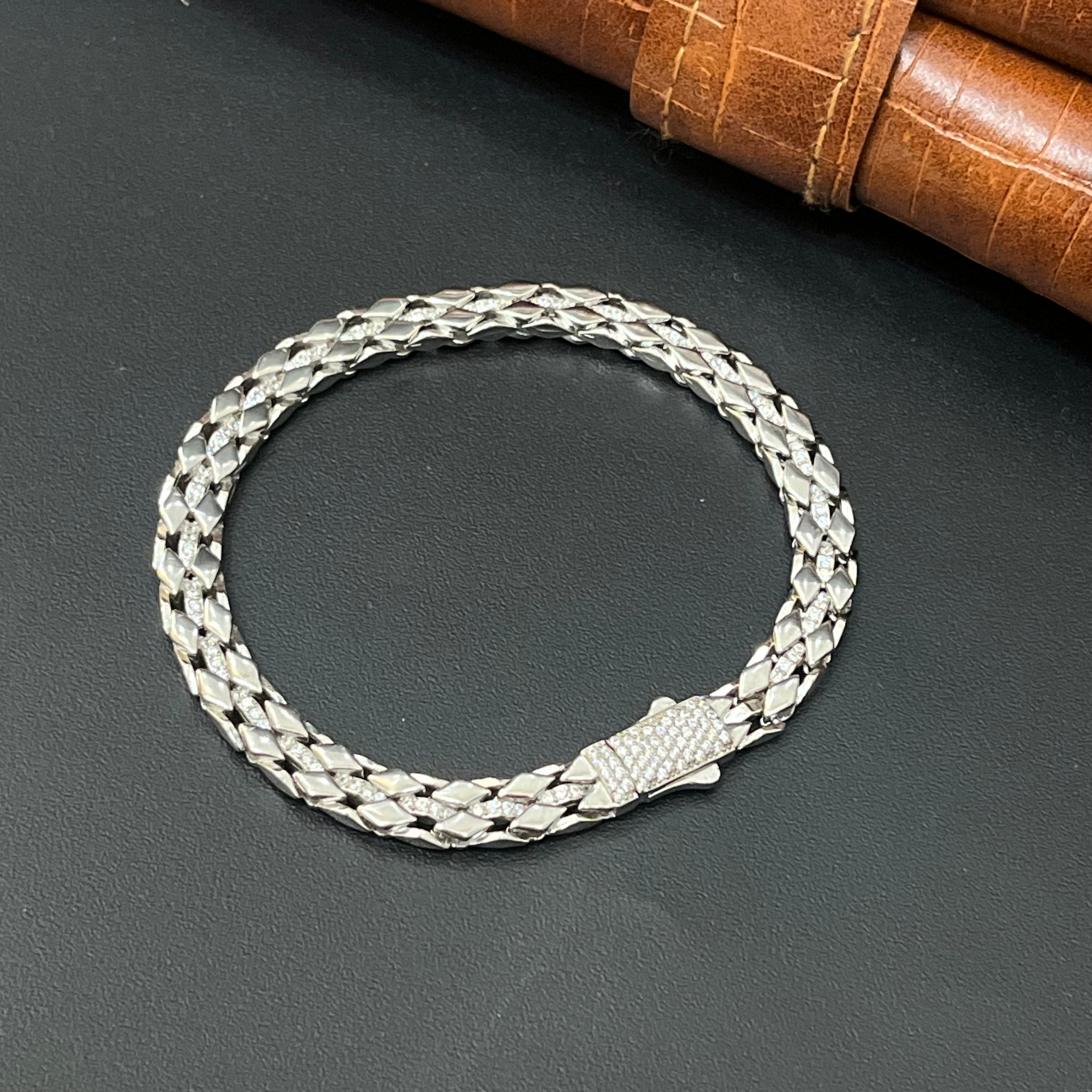 Silver Mens Bracelet Kathli KB2 925