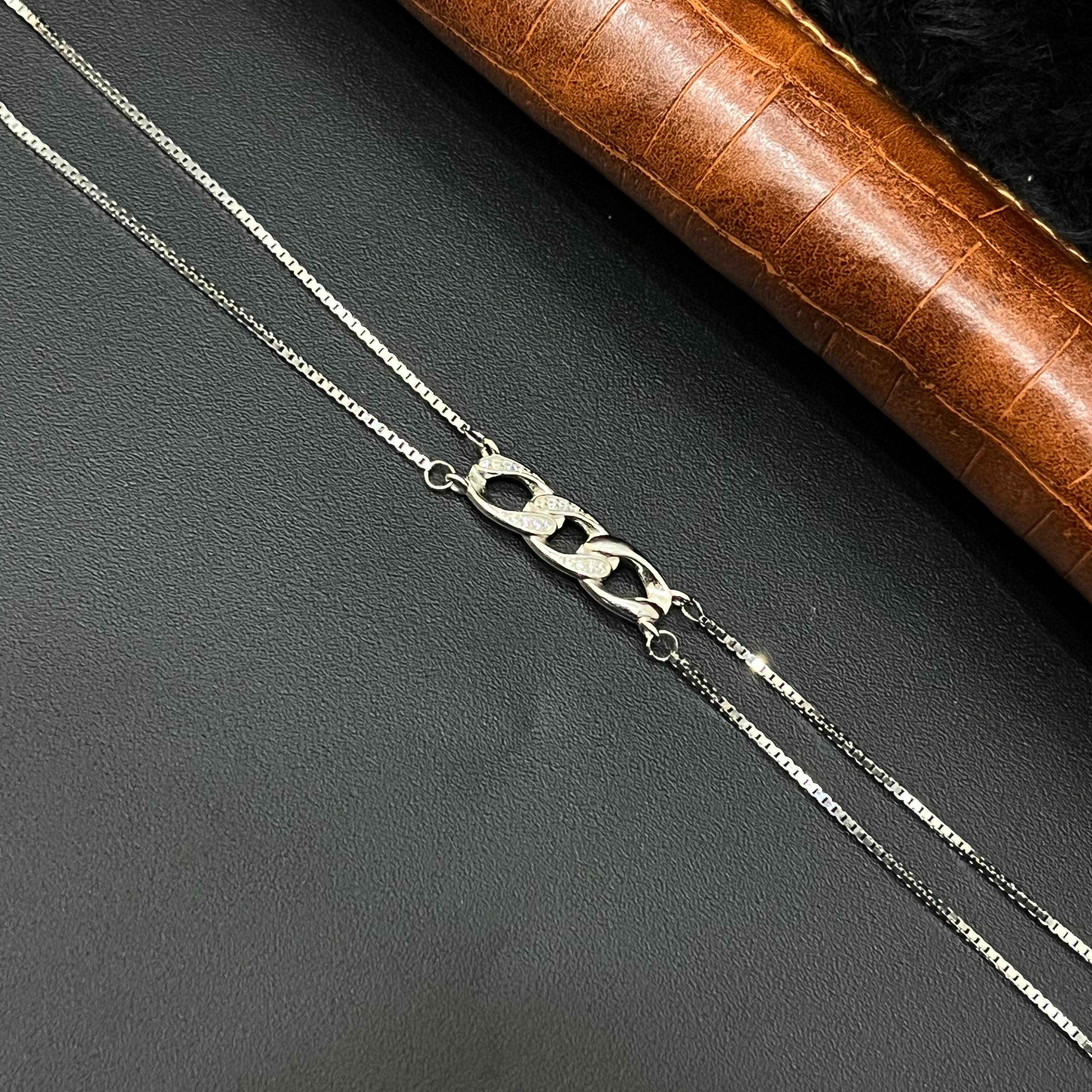 Silver Ladies Bracelet 3 Circle CNC Finish