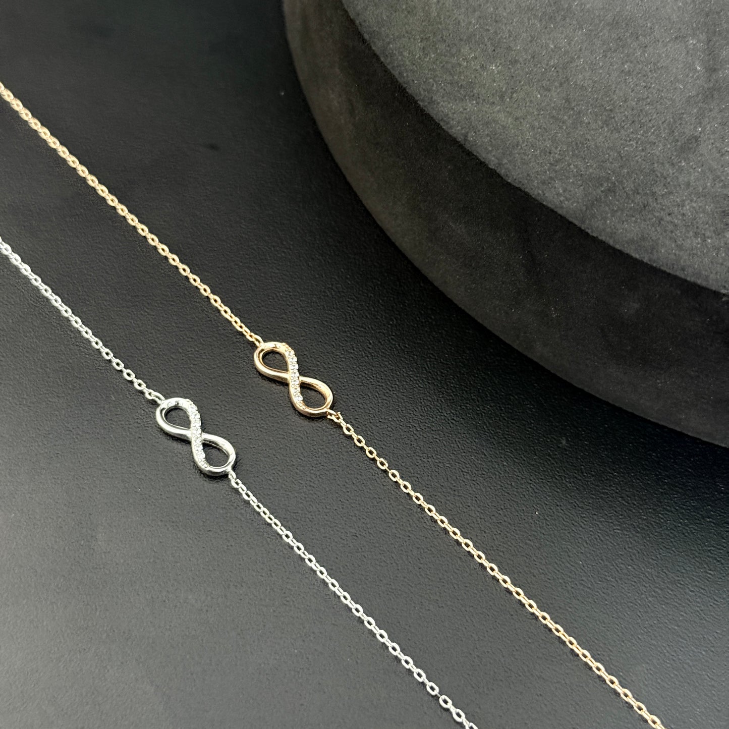 Ladies Infinity Bracelet & AD