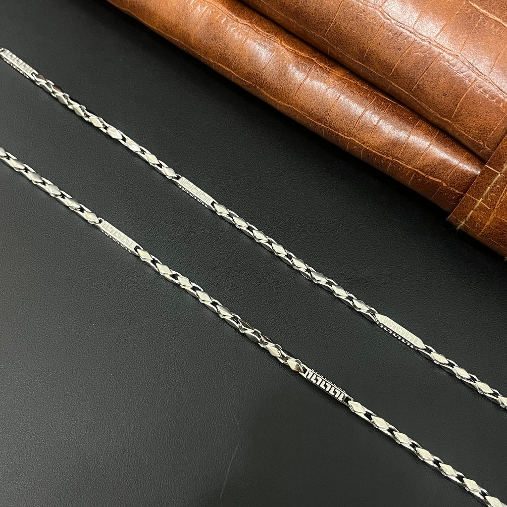 Silver Mens Chain Choco Kathli CC06 925