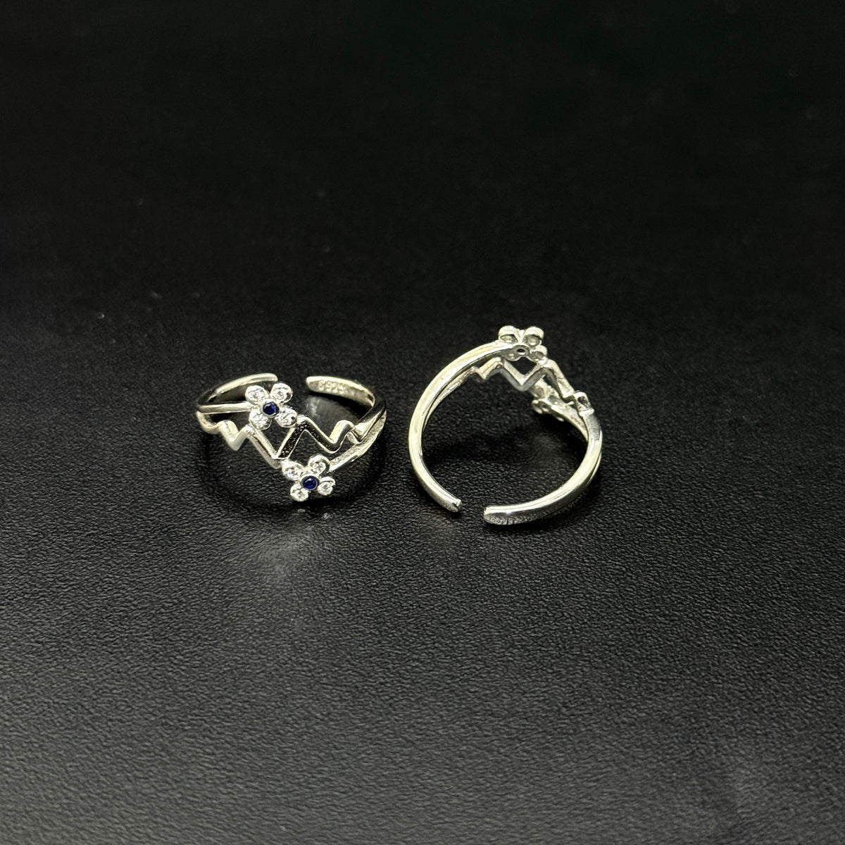 Ladies Toe Rings Shrarpy Curve