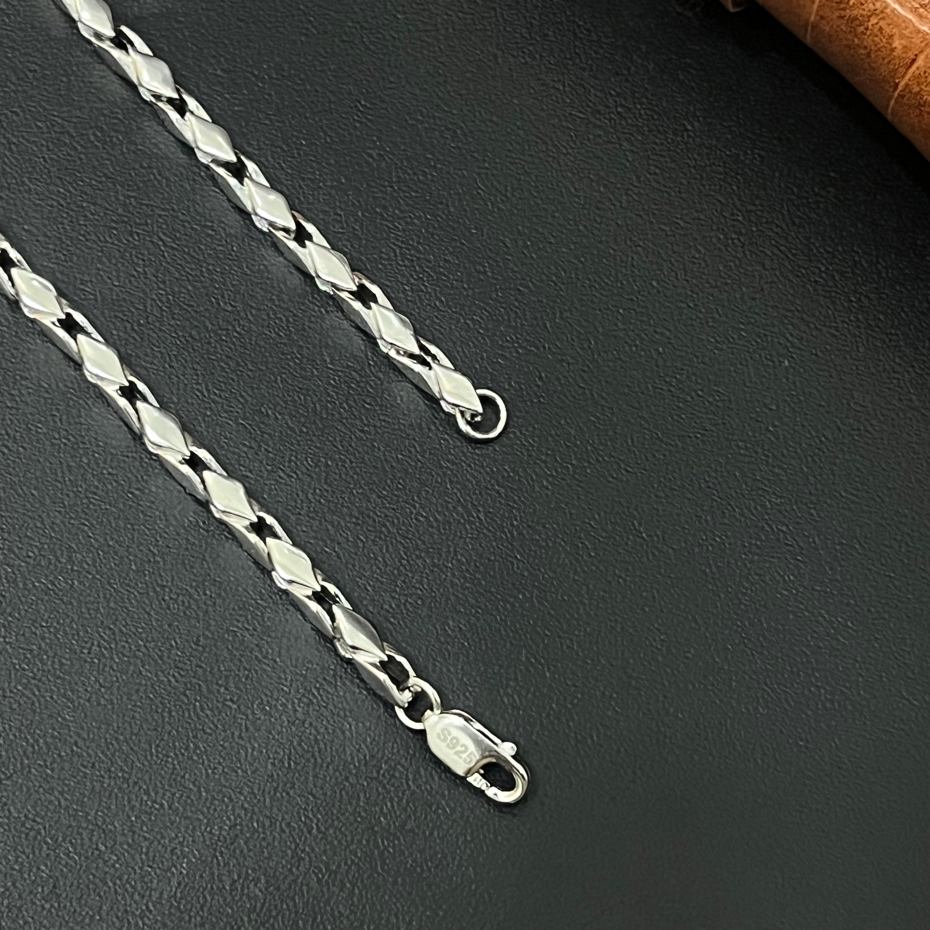 Silver Mens Chain Choco Kathli CC07 925