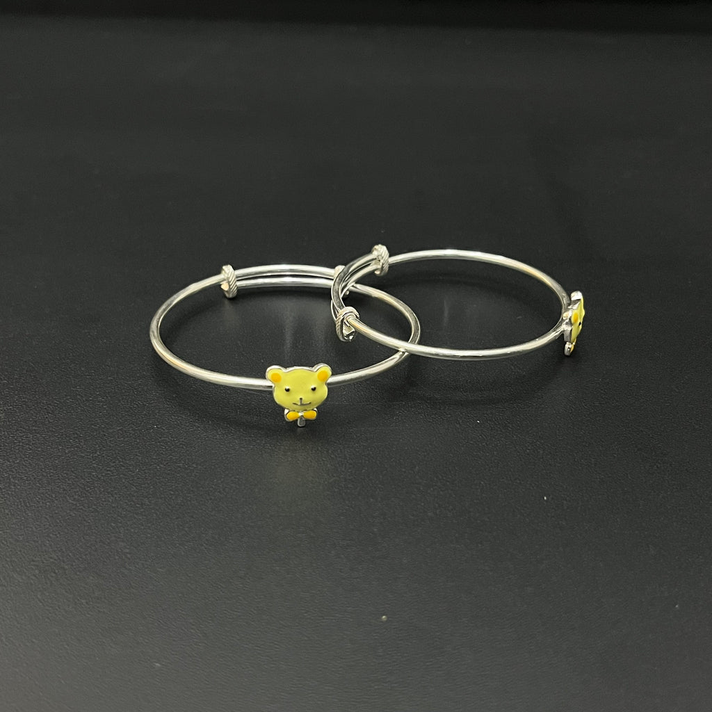 Silver Baby kada Yellow Cartoon