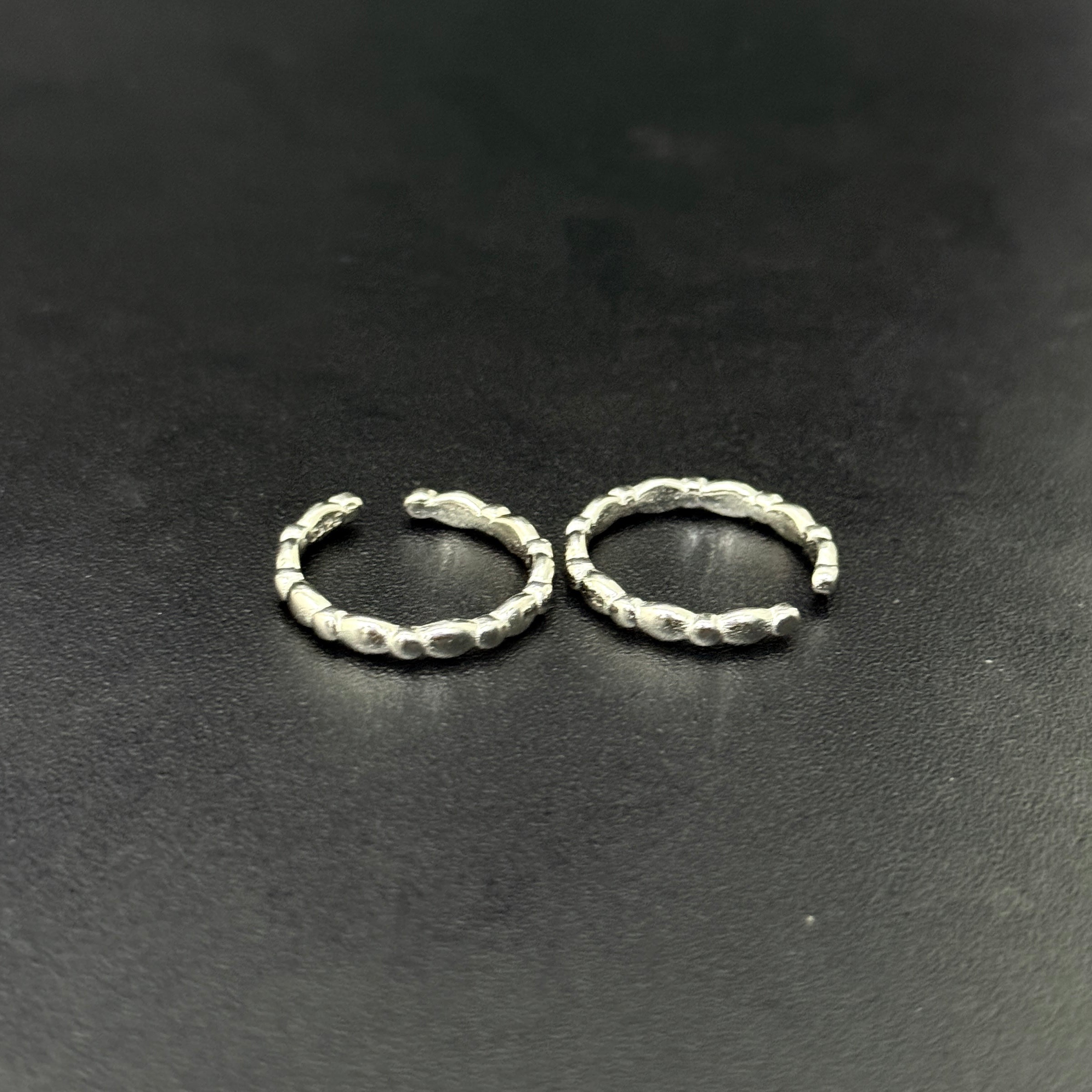 Ladies Toe Rings Plain C cut