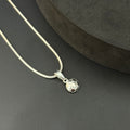 Silver Pendant  Football