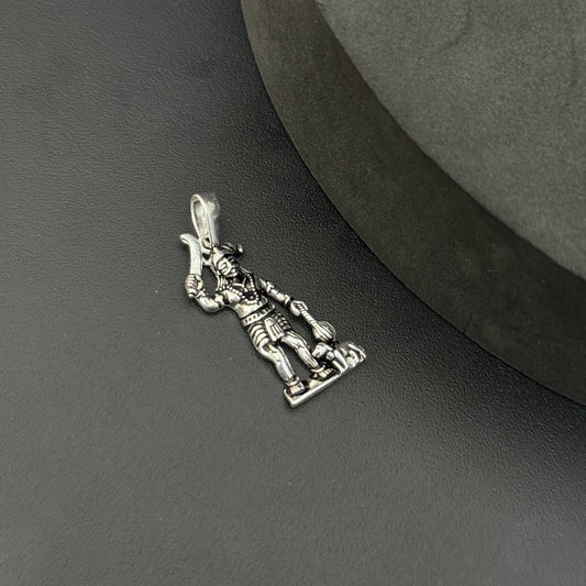 Silver Pendant _Antique KarpuSwamy