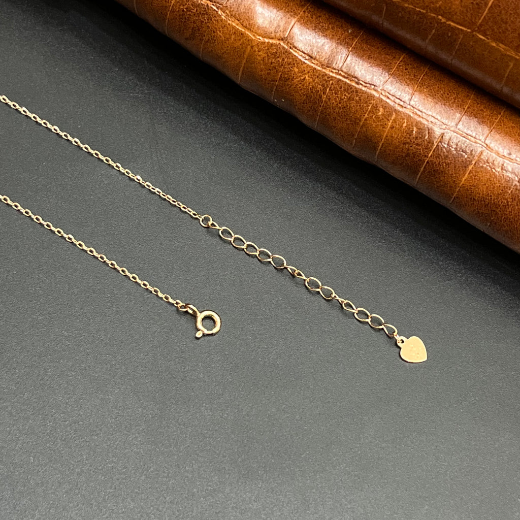 Silver Ladies Pendant Chain Classic Round Halo Elegance Rose Gold 925