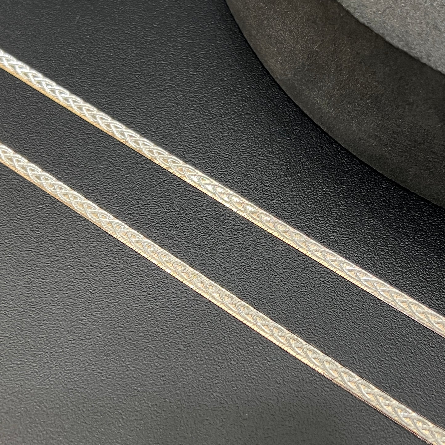 Ladies Anklet Two Tone