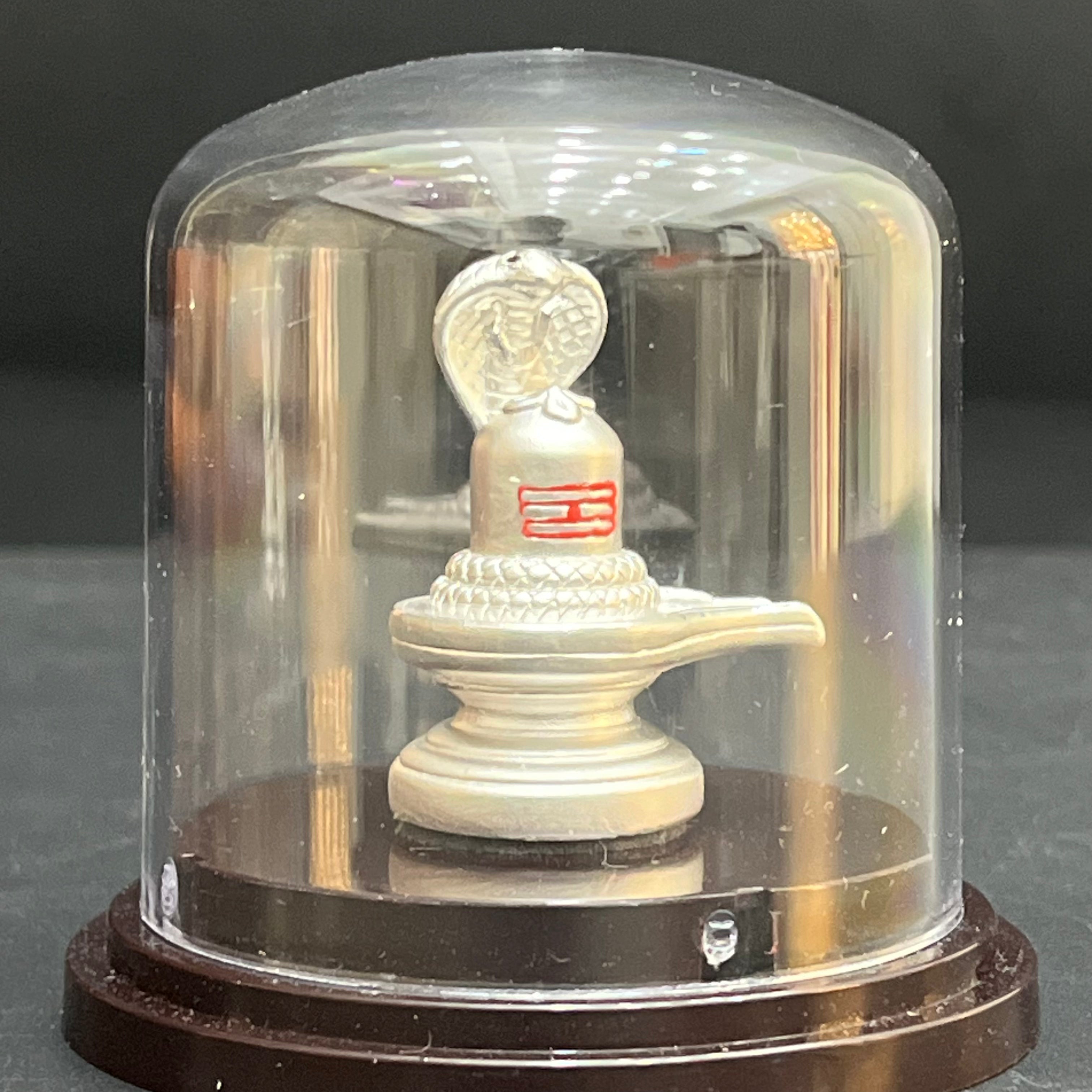 Silver Idol Shiva Lingam M01 925