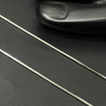 Silver Ladies Anklet V Plain 925